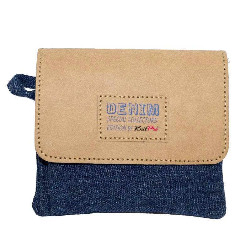 SET MINI AGHI CIRCOLARI INTERCAMBIABILI - INDIGO DENIM - KNIT PRO