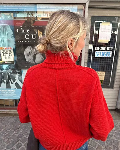 KIT SCARLET SWEATER -PETITE KNIT-PRE-ORDINE