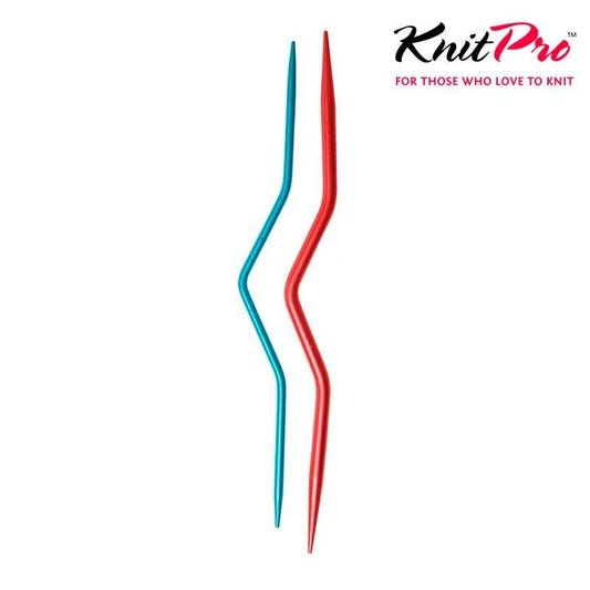 FERRI AUSILIARI CURVI PER TRECCE KNIT PRO