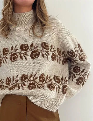KIT ROSIE SWEATER - by LE KNIT -VERSIONE LANA MERINO E MOHAIR- PRE-ORDINE ACCONTO 50%